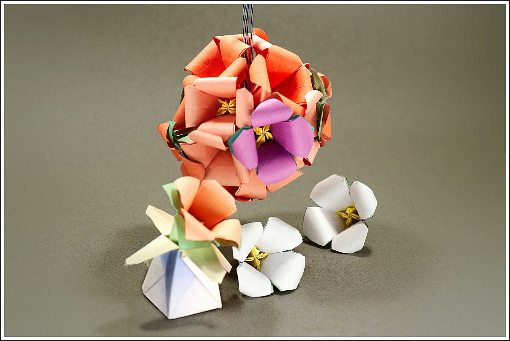 TUTO - Un petit bol (ou vase) à fond octogonal (origami) - FIFRACOL •  Origami, photos, plaisirs de l'esprit